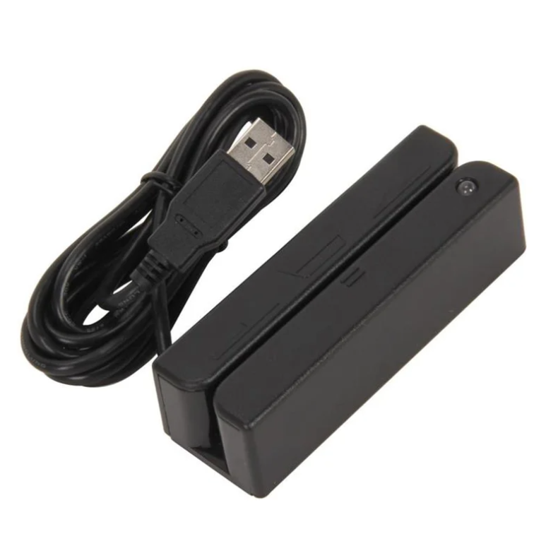 Delfi MSR213U, Card reader, USB, Black