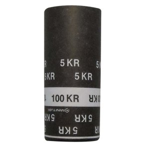 M�nt Papirtutter 5 kroner Sort Kasse med 1300 stk.