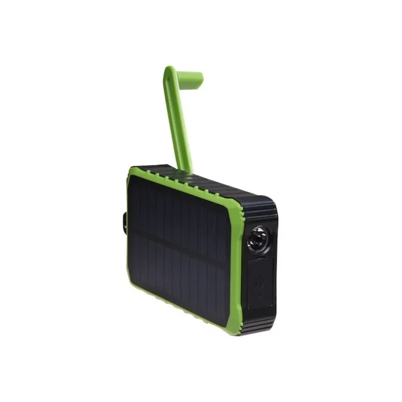 DENVER PSO-10012 Solarstrmbank 10000mAh Sort Grn