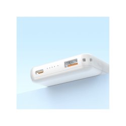 Dudao K14S+ trdls powerbank 10000mAh 15Watt hvid