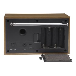 DENVER DAB-46 DAB b�rbar radio Brun Gr�