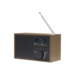 DENVER DAB-46 DAB b�rbar radio Brun Gr�