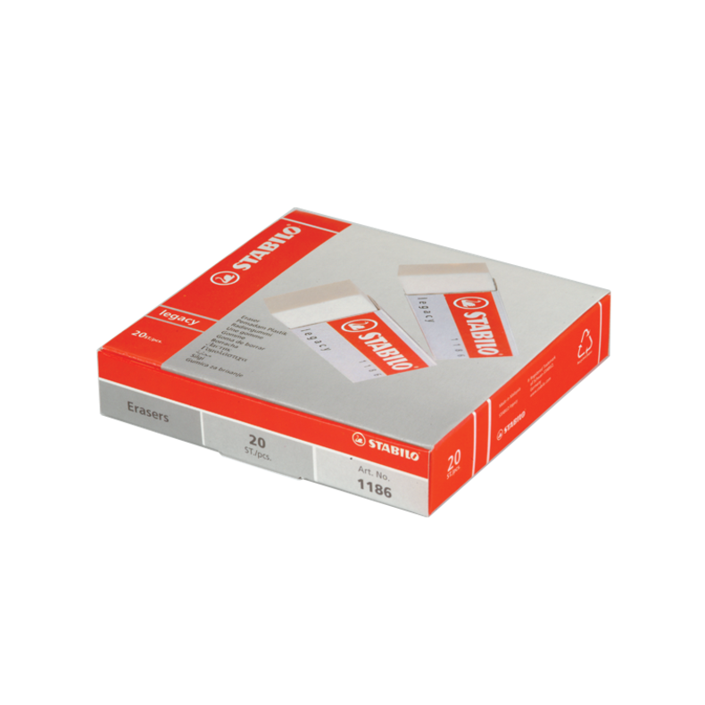 STABILO OFFICE ERASER 1186/20