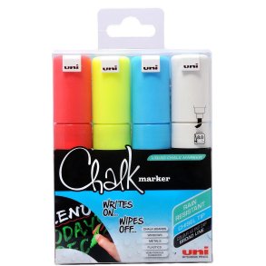 Uni Chalkmarker PWE-8K 4 stk. st