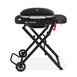 Weber Traveler Compact - gasgrill - 52 x 36 cm grillareal - sort