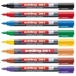 edding 361/8 whiteboard marker st med 8 stk.