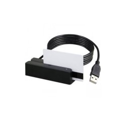 Delfi MSR213U, Card reader, USB, Black