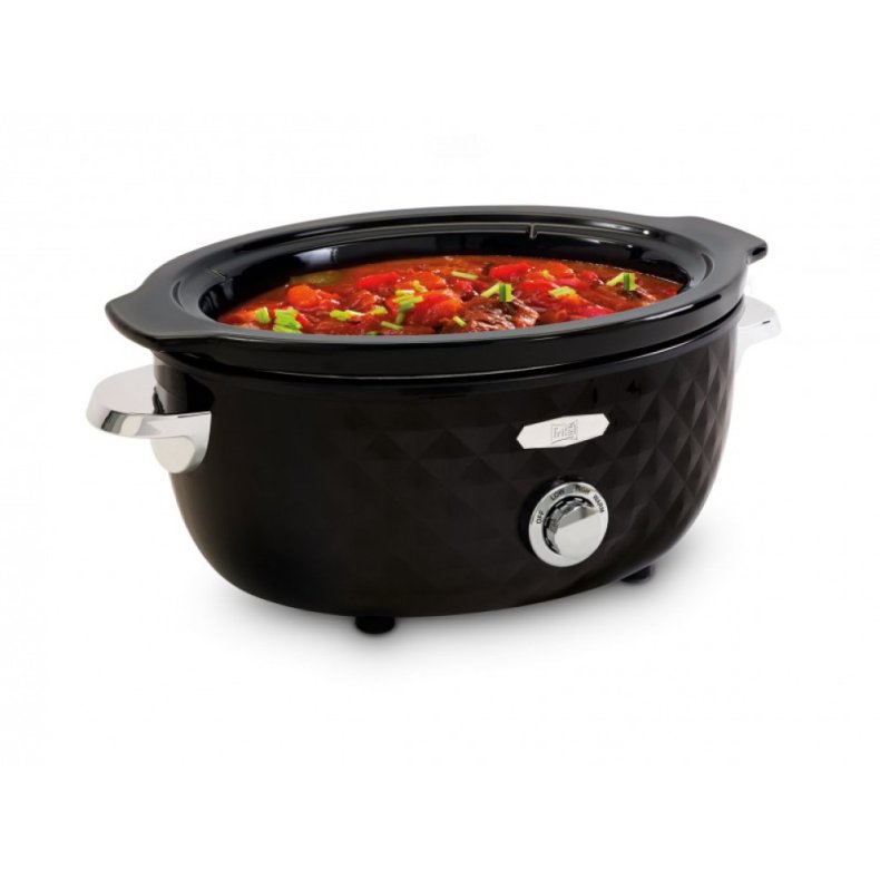 Fritel Family SC 2290 Slow cooker 5.5 liter Sort/krom
