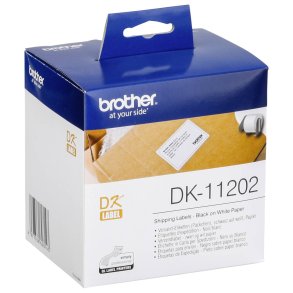 Brother DK-11202 Shipping etiketter 62 x 100 mm 300etikette(r)