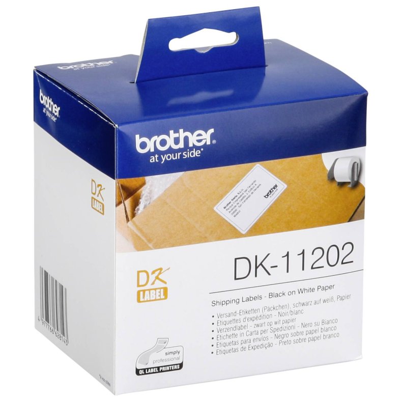 Brother DK-11202 Shipping etiketter 62 x 100 mm 300etikette(r)