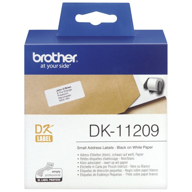 Brother DK-11209 Adresseetiketter