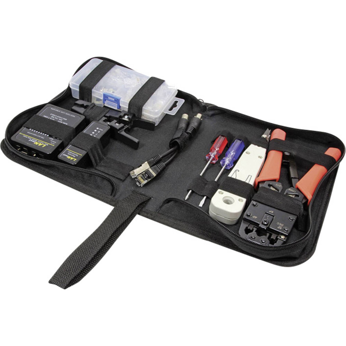 LogiLink Networking Tool Set Bag Værktøj/tester kit til netværk ...